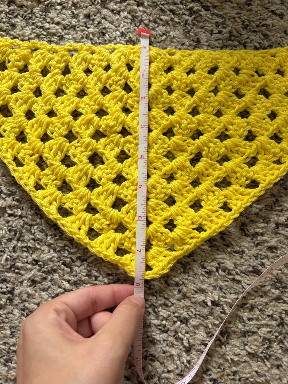 Handmade crochet granny